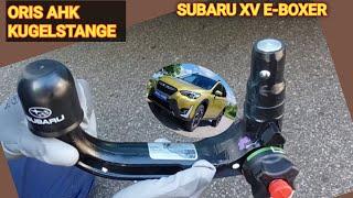 ORIS AHK | Kugelstange am Fahrzeug anbringen | Subaru XV | Detachable towball mount on Subaru XV