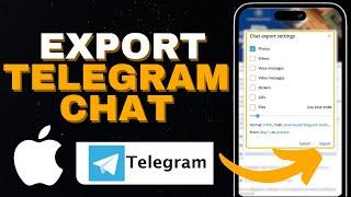 How to Export Telegram Chat History - Full Guide