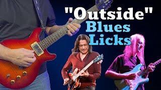 Breaking BLUES Rules: 3 OUTSIDE Blues Licks You MUST Learn!