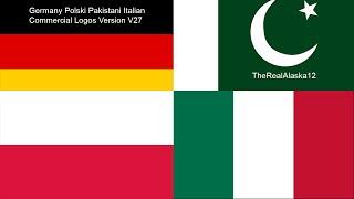 All Germany Polski Pakistan Italian Commercial Logos Version V27