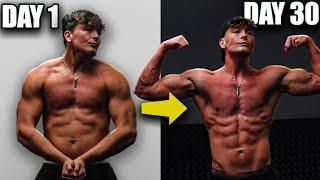 How I got SHREDDED in 30 days...