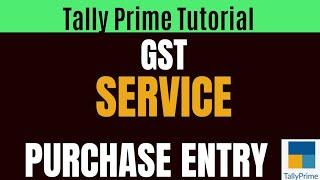 Tally Prime- GST Accounting Entries for Services in Tally ( മലയാളത്തിൽ  ) GST for Services Purchase.