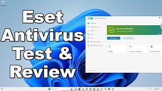 Eset Antivirus Test & Review 2023 - Antivirus Security Review - Security Test