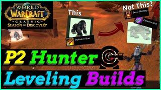 Phase 2 Hunter Leveling Builds - What you need to know! - WoW Classic - Season of Discovery - SoD
