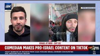 TikTok content creator talks about his funny "America vs Israel" videos