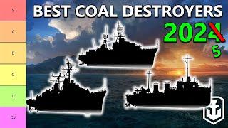 Coal Destroyers Tier List (World of Warships)