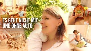 Autofahren wird zum Problem: Familien-Vlog mit DM Haul, Kochen und Aufräummotivation