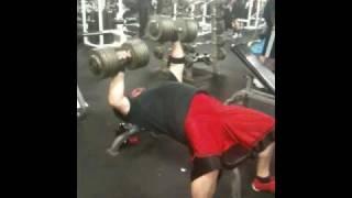 Dumbells press two