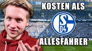 Schalke-Allesfahrer: Die Kosten des wöchentlichen Supports!