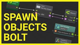 Spawn Objects in Unity with Bolt - the easy way