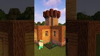 Minecraft: Starter Castle#shorts #minecraft