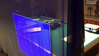 Halloween Hollusion hologram projection tutorial DIY how to