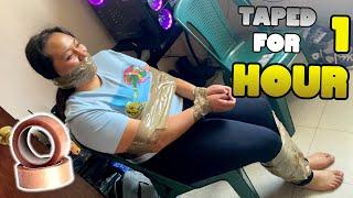 Hogtie DUCT TAPE CHALLENGE ! for 1 HOUR | Gag talk infinite