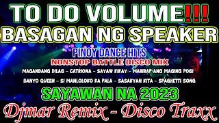 TODO VOLUME DISCO SA PINAS -  PINOY DANCE BATTLE RAGATAK MIX NONSTOP - DJMAR DISCO TRAXX