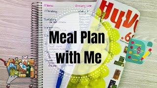 Meal Plan with Me!! || Meal Planning and Groceries on a Budget || Morey June Designs