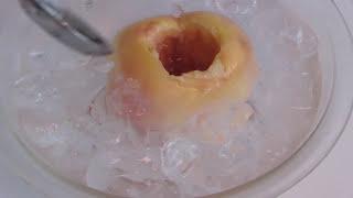 How to make Whole Peach Cream Puff