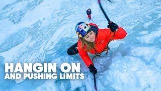 Pro Rock Climber Sasha DiGiulian Goes Ice Climbing