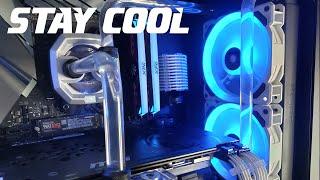 NZXT H500 GTX 1080ti Msi  AMD Ryzen 3600x - Custom Water Cooling - Decal Stickers