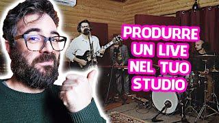 Come Registrare una Band Live in Studio (Stile KEXP e Tiny Desk)