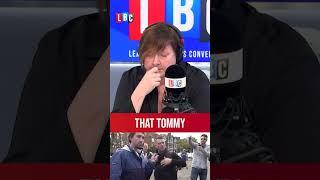 Caller claims Tommy Robinson 'is not an extremist' | LBC