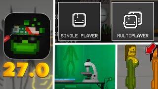 UPDATE 27.0 in MELON PLAYGROUND \ SECRET LAB and MULTIPLAYER in Melon Sandbox \ Leaks