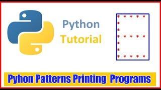Python Pattern Printing Programs ||  To print alphabet Symbol 'E' || by Durga Sir