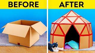 Don't Throw Away Your Old Cardboard  Easy DIY & Recycling Ideas