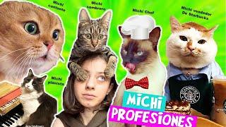 Los Gatos con los TRABAJOS mas LOCOS y DIVERTIDOS REACCION de Gatos!! DivertiCats ven tiktoks!