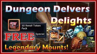 Dungeon Delver Event, Actual Chest Loot! 50 FREE Reroll Tokens, for some? Mod 19 Neverwinter