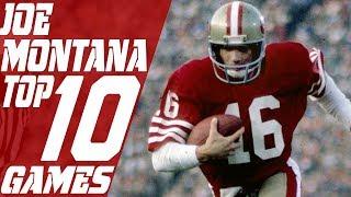 Top 10 Joe Montana Games of All Time | NFL Films