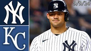 New York Yankees vs Kansas City Royals | Game Highlights | 9/9/24