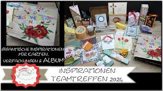 Karteninspirationen - Swaps - Tolles Teamalbum - Ideen für Scrapbooking - Stampin´Up! - Teamtreffen