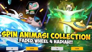 BORONG ANIMASI COLLECTION !! Spin Event Faded Wheel 4 Hadiah Arrival Animation Collection Terbaru