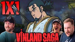 VIKING ANIME?!?!? Vinland Saga | 1x1 REACTION!!! | "Somewhere Not Here"