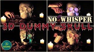 ASMR 3D Spooky Shakespeare Skull Dummy Head • SOUNDsculptures • (170)