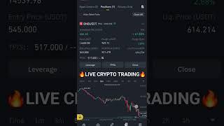 BINANCE FUTURES TRADING | Live Profit booked | MAK CRYPTO SIGNALS