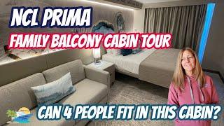 Norwegian PRIMA Cabin Tour | A real look at a "Lived In" Family Balcony Cabin