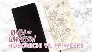 REVIEW: Hobonichi vs. PrintPression Weeks Planner // Sticker Guru