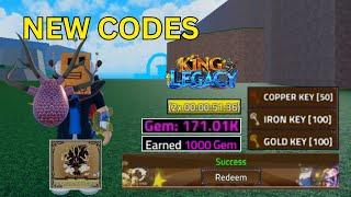*NEW* ALL WORKING CODES IN KING LEGACY 2024! | KING LEGACY CODES DRAGON