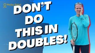 How To Improve In Tennis Doubles - Make This ONE Adjustment!