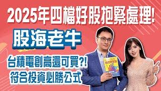 台積電創新高還能上車? 2025年四檔好股值得"抱緊處理"! 加碼分享三檔季配型ETF獲利穩!│StayRich│恬吏│20250109