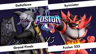 Fusion # 223 - Deltaforce (Link) [ W ] vs Synnister (Ryu/Ken) [ L ] - Grand Finals