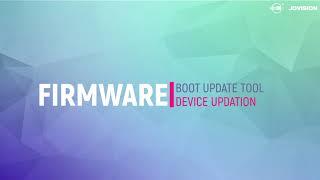Upgrade Jovision IP Camera firmware with Boot Update Tool