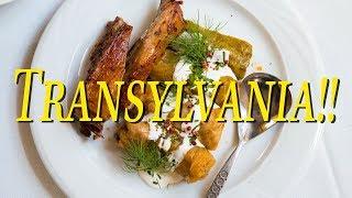 Romanian Food in Transylvania Romania