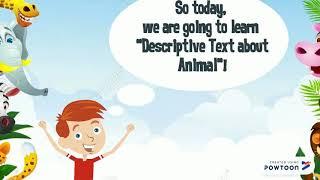 Descriptive Text about Animal for 7th Grade