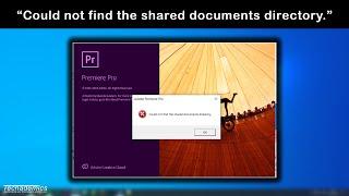 How To FIX "Could not find the shared documents directory" Error - (Easy)