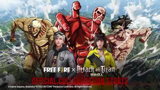 Free Fire x Attack on Titans | Global Announcement | Free Fire Official Collaboration