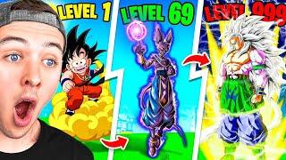 GOKU vs GODS Power Level Comparison