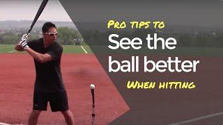 See the ball better when hitting!  5 Tips from former MN Twins infielder