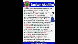 #Examples of material noun#shorts #short video @timetolearn1202